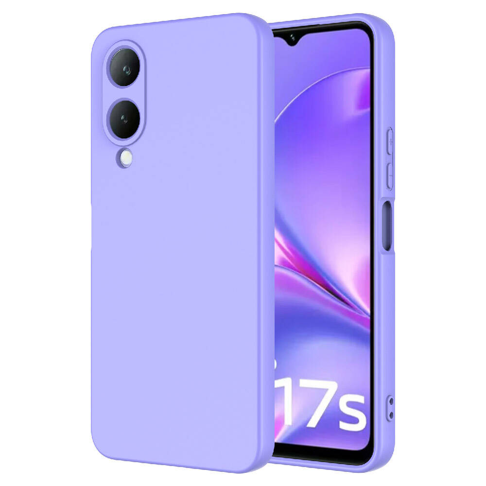 Vivo Y17S Kılıf Zore Mara Lansman Kapak-Lila
