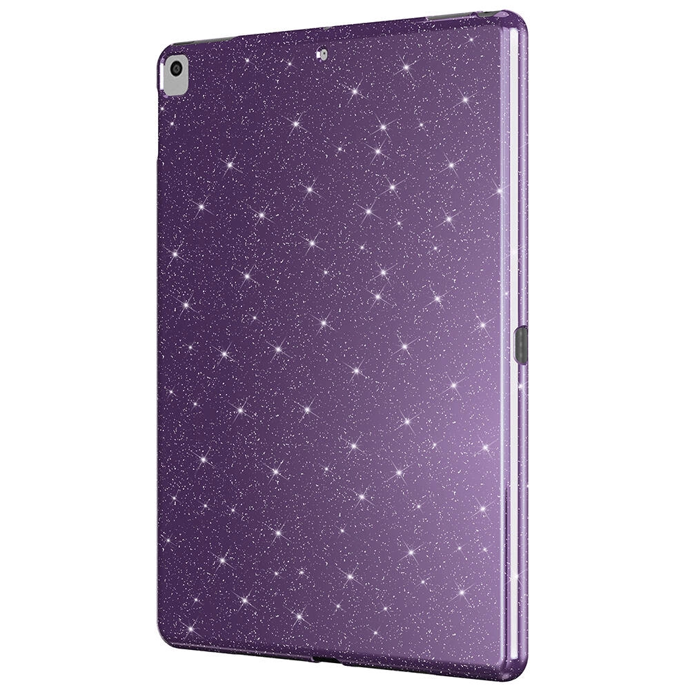 iPad Uyumlu 10.2 (8 Nesil) Simli Parlak Görünümlü Zore Tablet Koton Kılıf