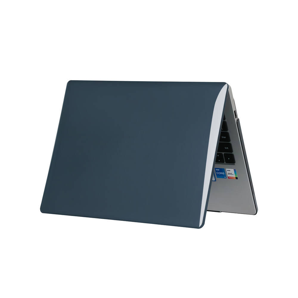 Huawei Uyumlu Matebook D14 2023 Zore MSoft Kristal Kapak-Siyah