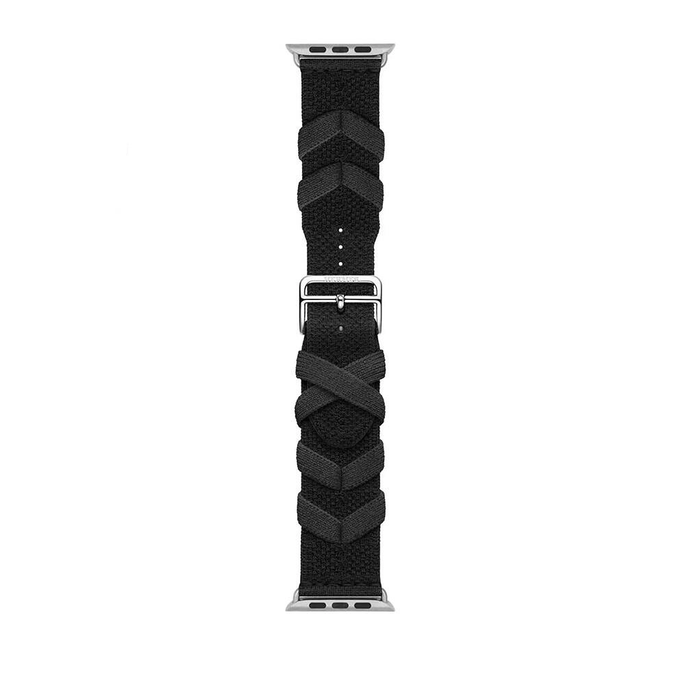 Watch 40mm Zore KRD-97 Sarmal Örgü Tasarımlı Kordon