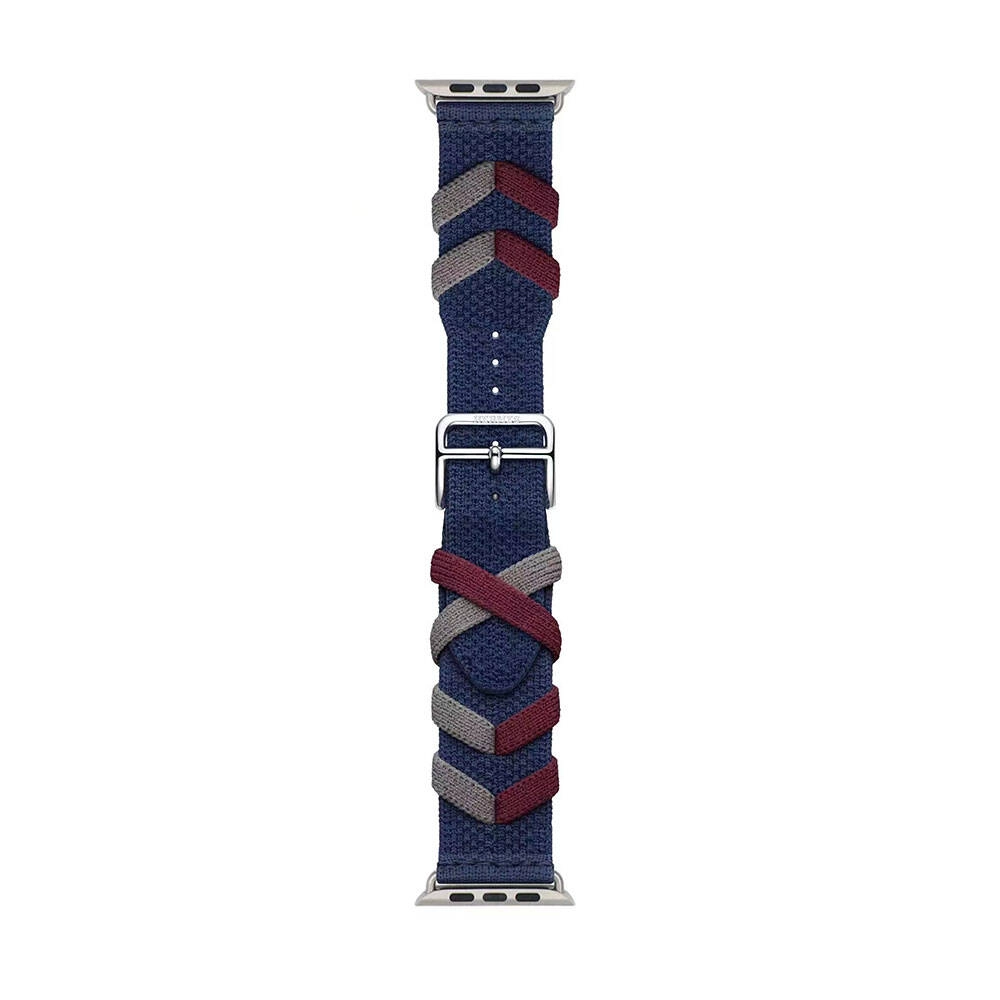 Watch 7 41mm Zore KRD-97 Sarmal Örgü Tasarımlı Kordon