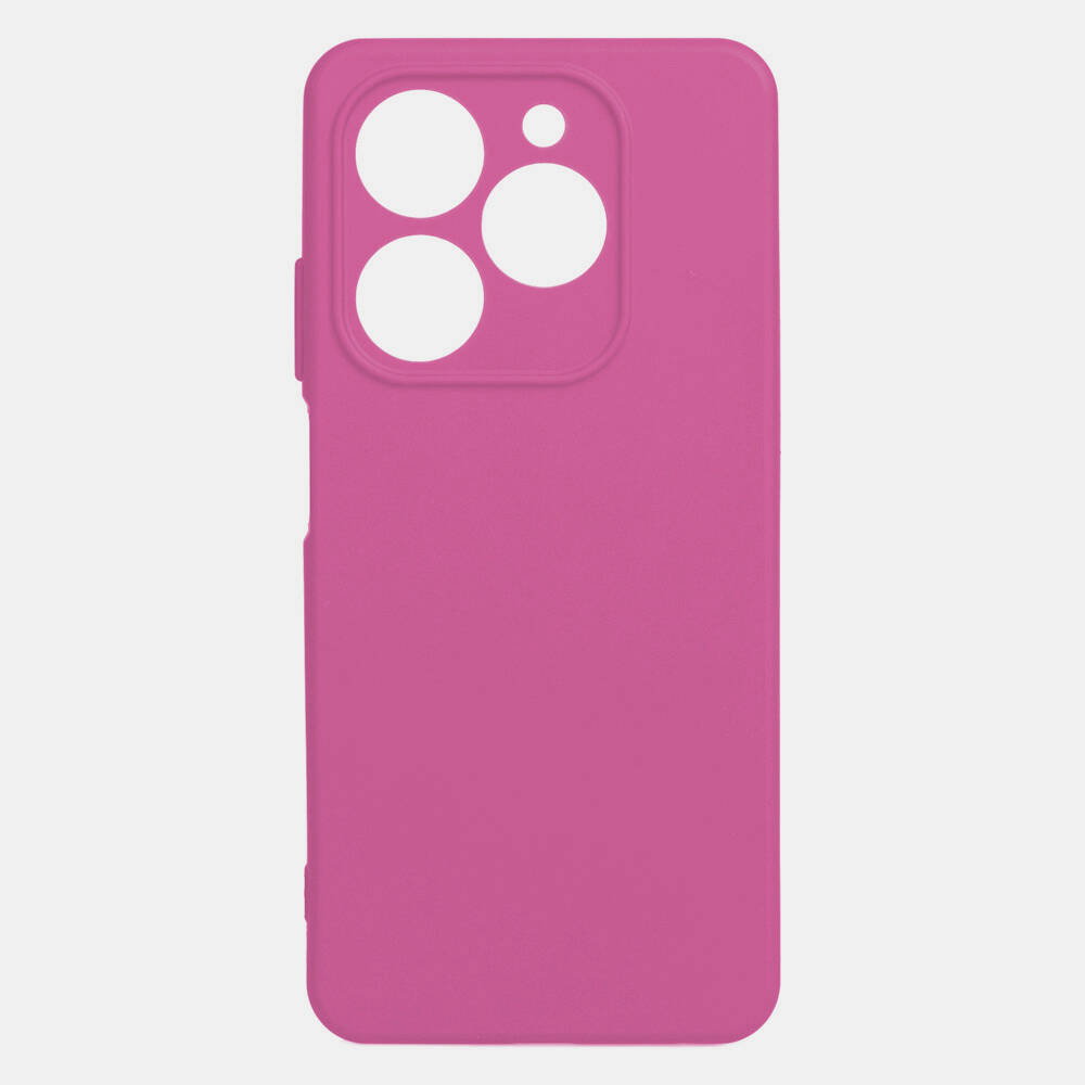 Tecno Spark 20 Kılıf Zore Biye Silikon-Pembe