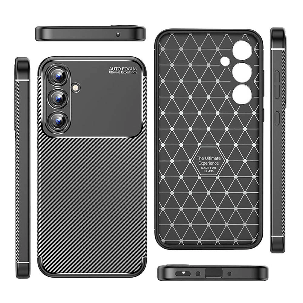 Galaxy Uyumlu A35 Kılıf Zore Negro Silikon Kapak
