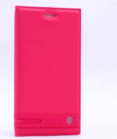 LG K10 2017 Kılıf Zore Elite Kapaklı Kılıf-Pembe