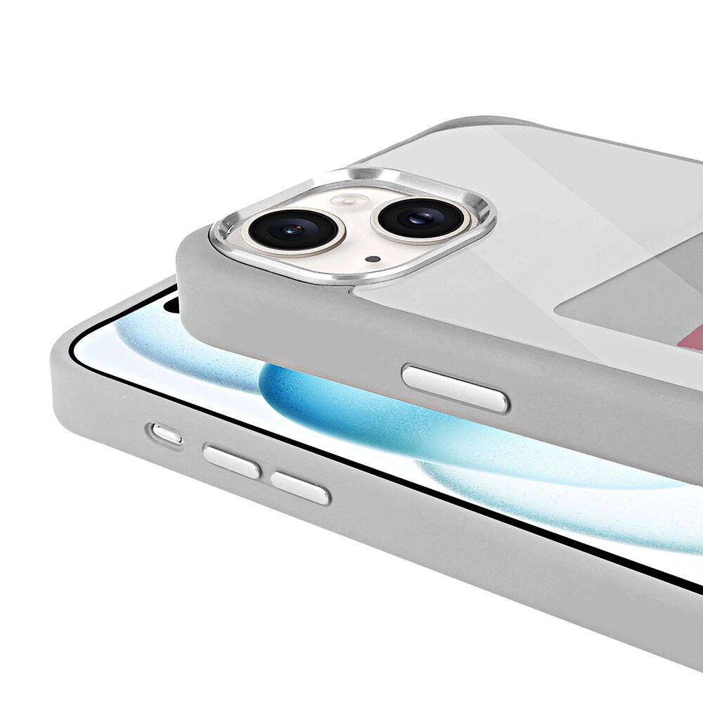 iPhone Uyumlu 14 Kılıf Ekranı Yansıtan Zore Akıllı NFC Kapak