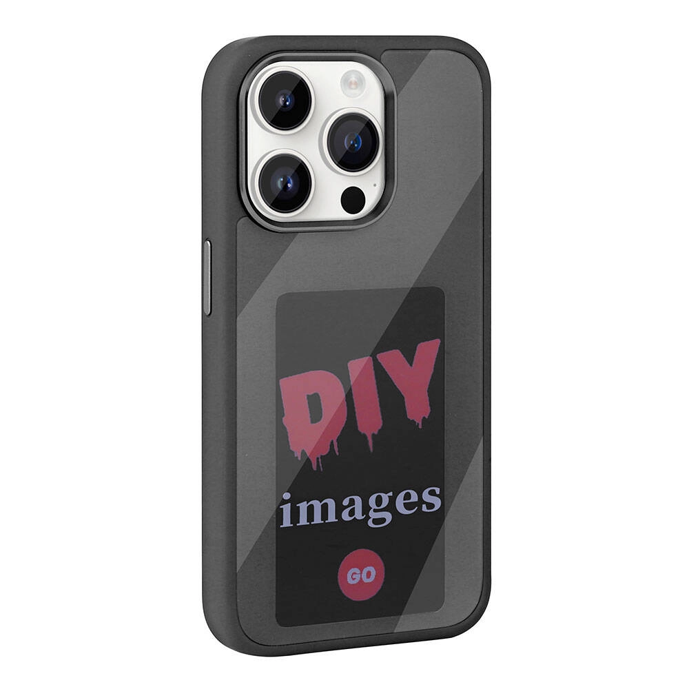 iPhone Uyumlu 14 Pro Kılıf Ekranı Yansıtan Zore Akıllı NFC Kapak