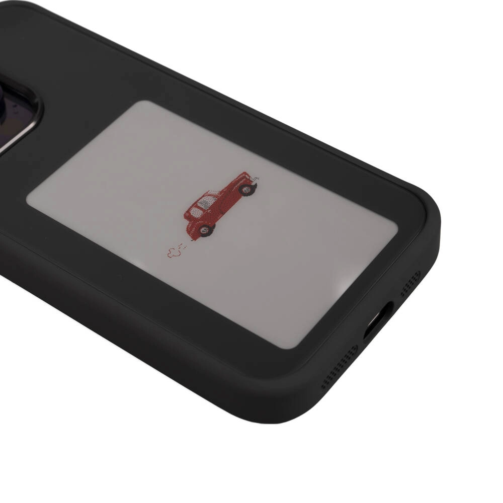 iPhone Uyumlu 15 Kılıf Ekranı Yansıtan Zore Akıllı NFC Kapak