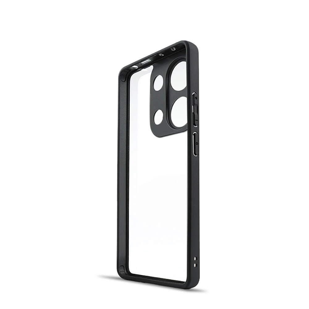 Xiaomi Uyumlu  Redmi Note 13 Pro 4G Kılıf Kamera Korumalı Şeffaf Arka Yüzey Zore New Roll Kapak