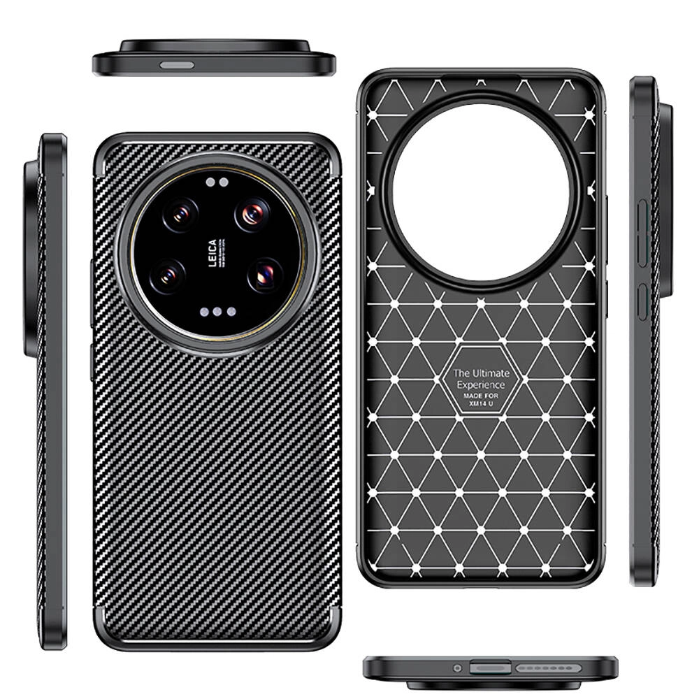 Xiaomi Uyumlu  Mi 14 Ultra Kılıf Zore Negro Silikon Kapak