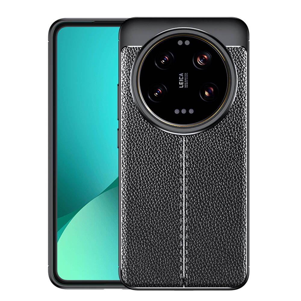 Xiaomi Uyumlu  Mi 14 Ultra Kılıf Zore Niss Silikon Kapak-Siyah