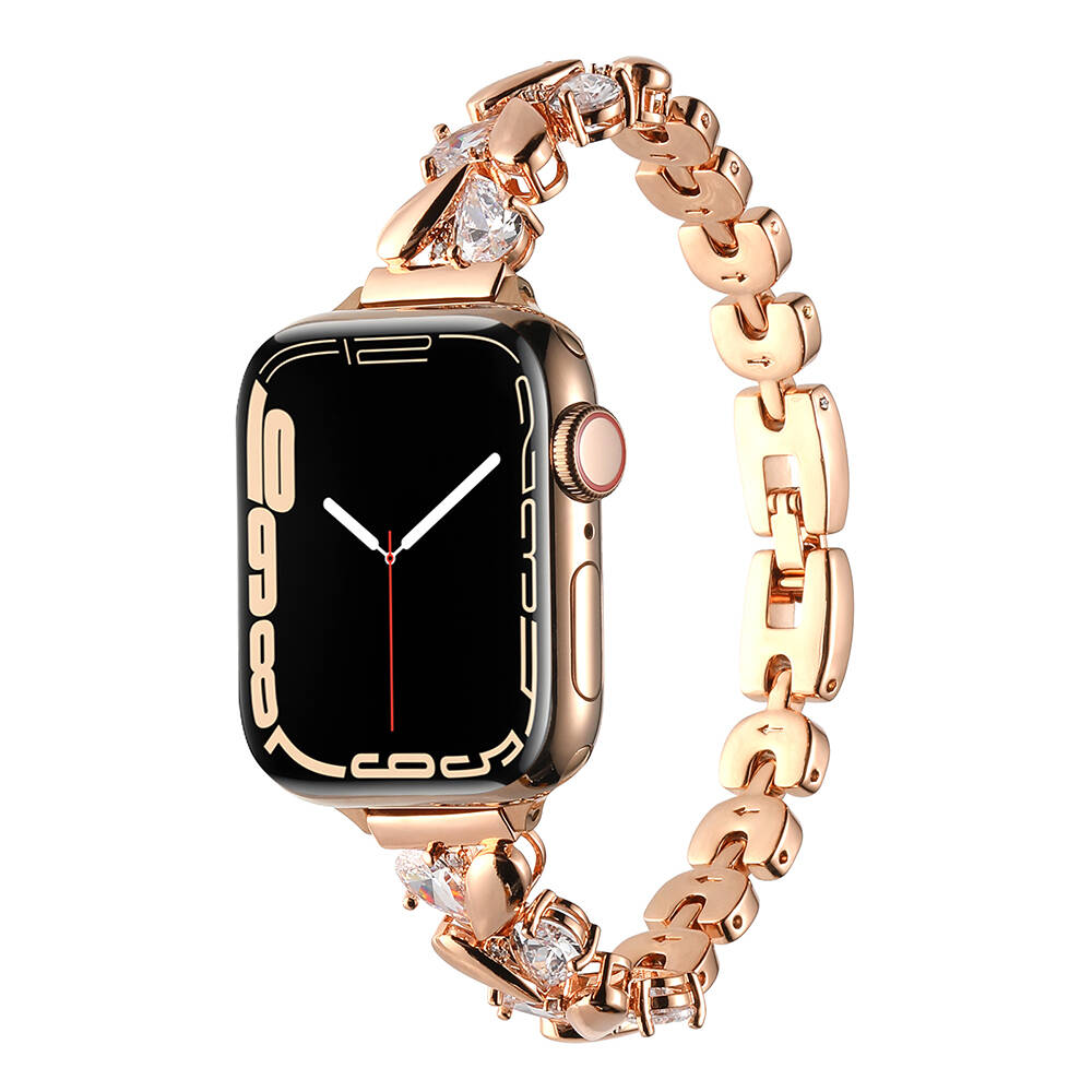 Watch 44mm Zore KRD-103 Metal Kordon-Rose gold