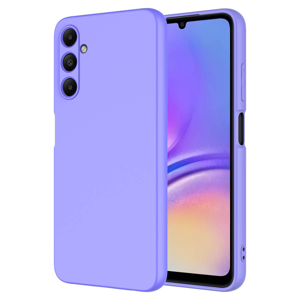 Galaxy Uyumlu A55 Kılıf Zore Mara Lansman Kapak-Lila