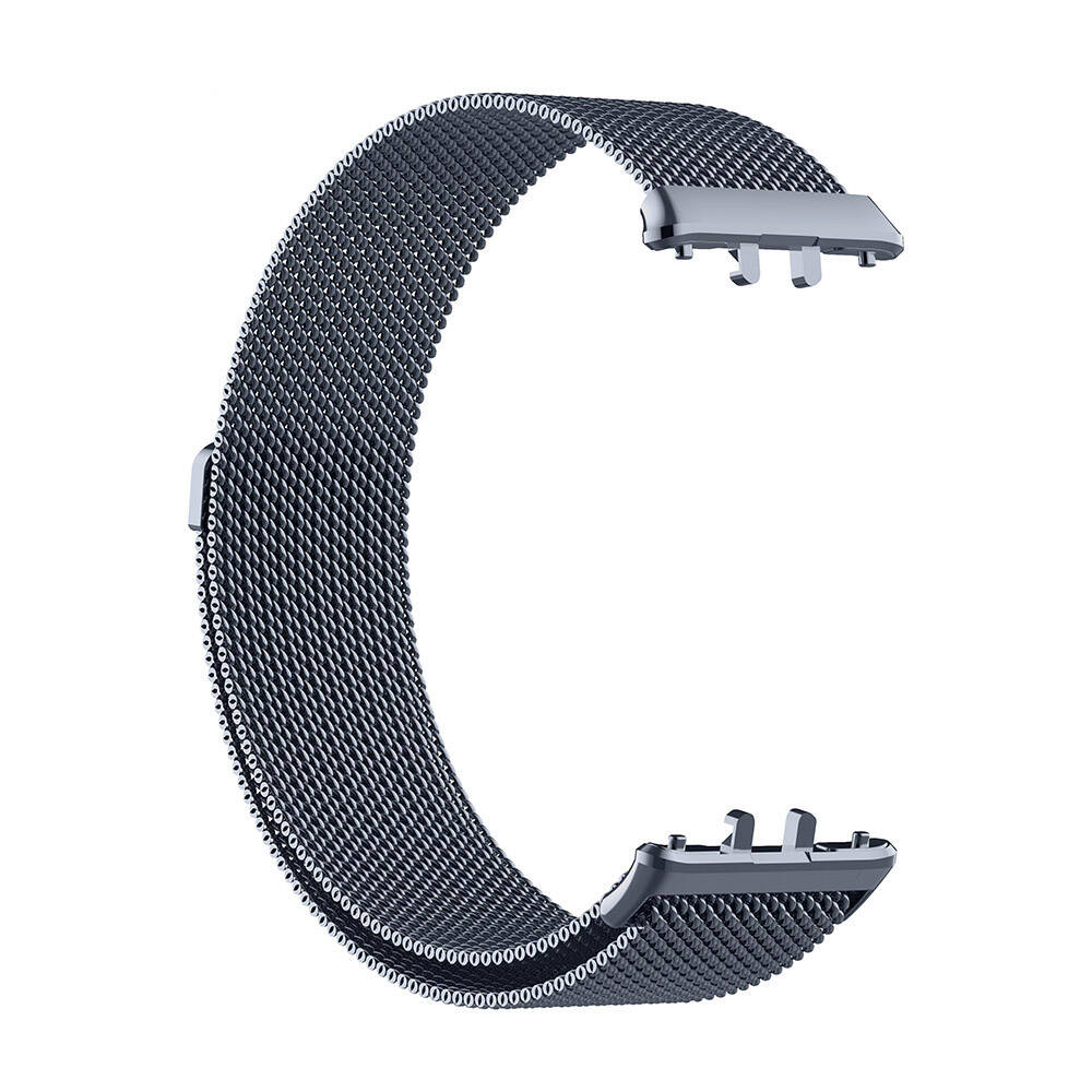 Galaxy Uyumlu Fit 3 Zore KRD-01 Metal Kordon-Gri