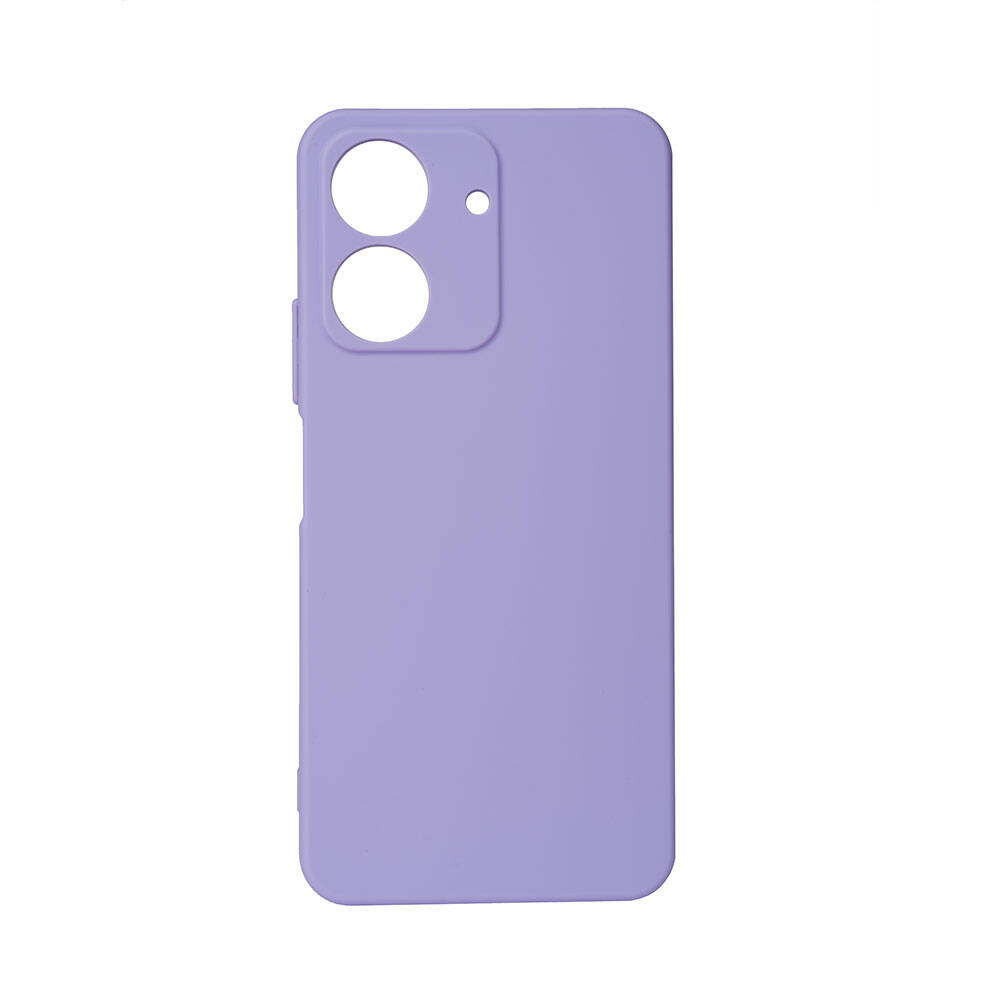 Xiaomi Uyumlu  Poco C65 Kılıf Zore Biye Silikon-Lila