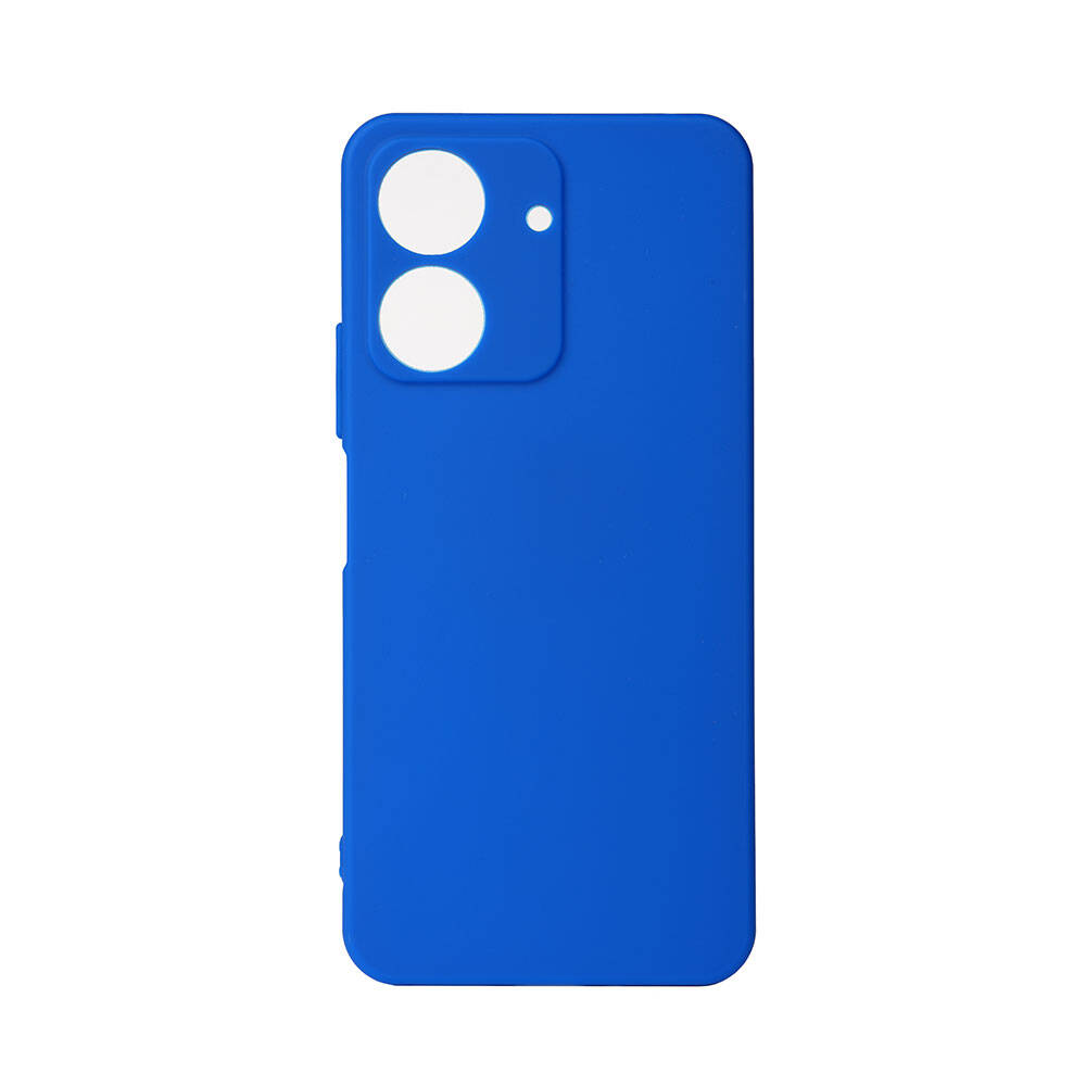 Xiaomi Uyumlu  Poco C65 Kılıf Zore Biye Silikon-Mavi