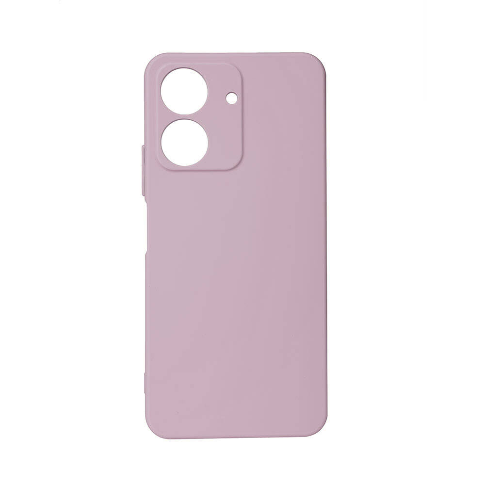 Xiaomi Uyumlu  Poco C65 Kılıf Zore Biye Silikon-Pembe açık