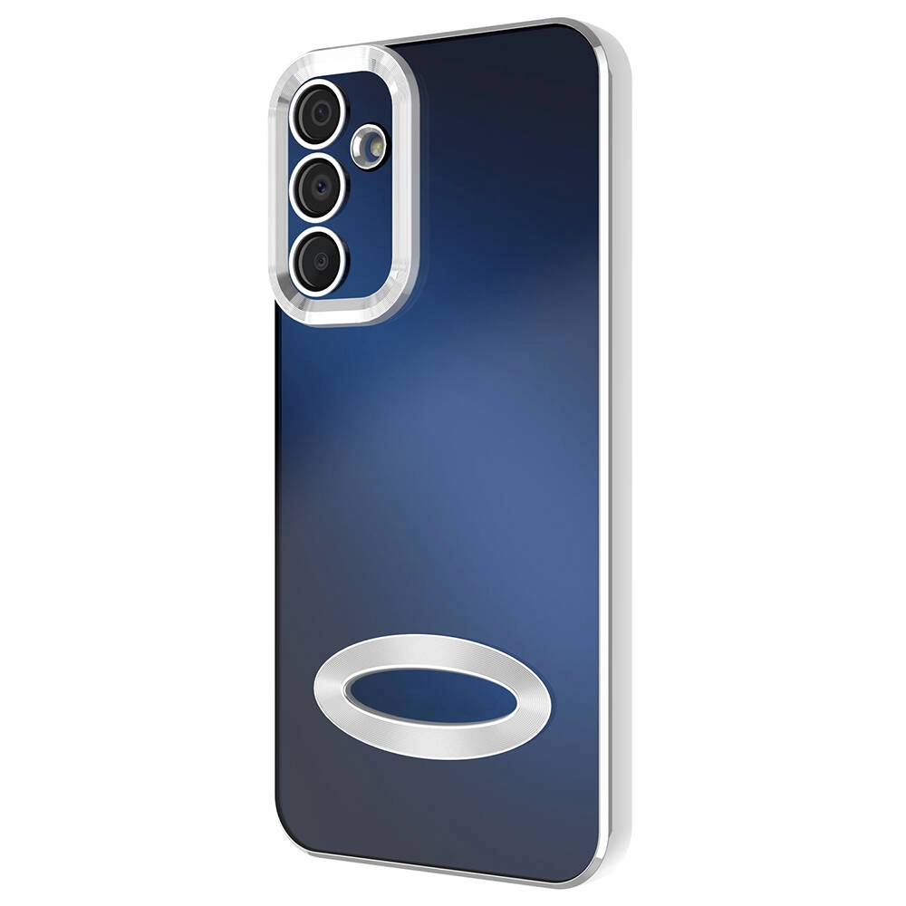 Galaxy Uyumlu A15 Kılıf Kamera Korumalı Logo Gösteren Zore Omega Kapak