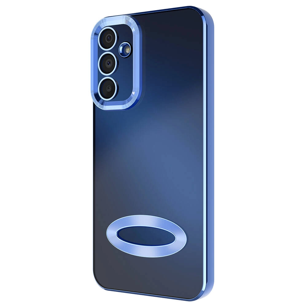 Galaxy Uyumlu A15 Kılıf Kamera Korumalı Logo Gösteren Zore Omega Kapak