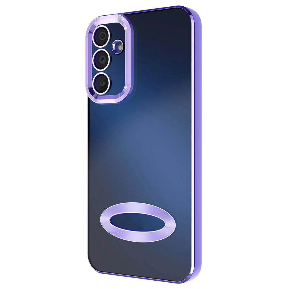 Galaxy Uyumlu A15 Kılıf Kamera Korumalı Logo Gösteren Zore Omega Kapak