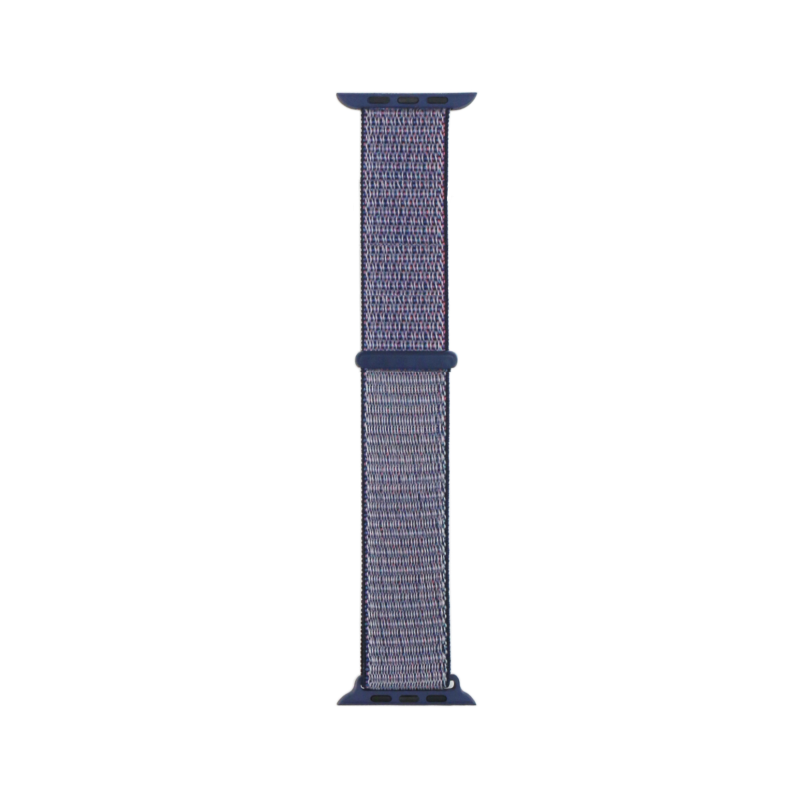 Watch 40mm Kordon Band-03 Serisi Hasır Strap Kayış-Fidnight blue