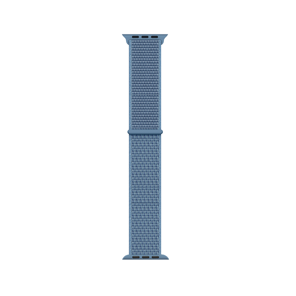 Watch 7 45mm Kordon Band-03 Serisi Hasır Strap Kayış-Cape ced blue