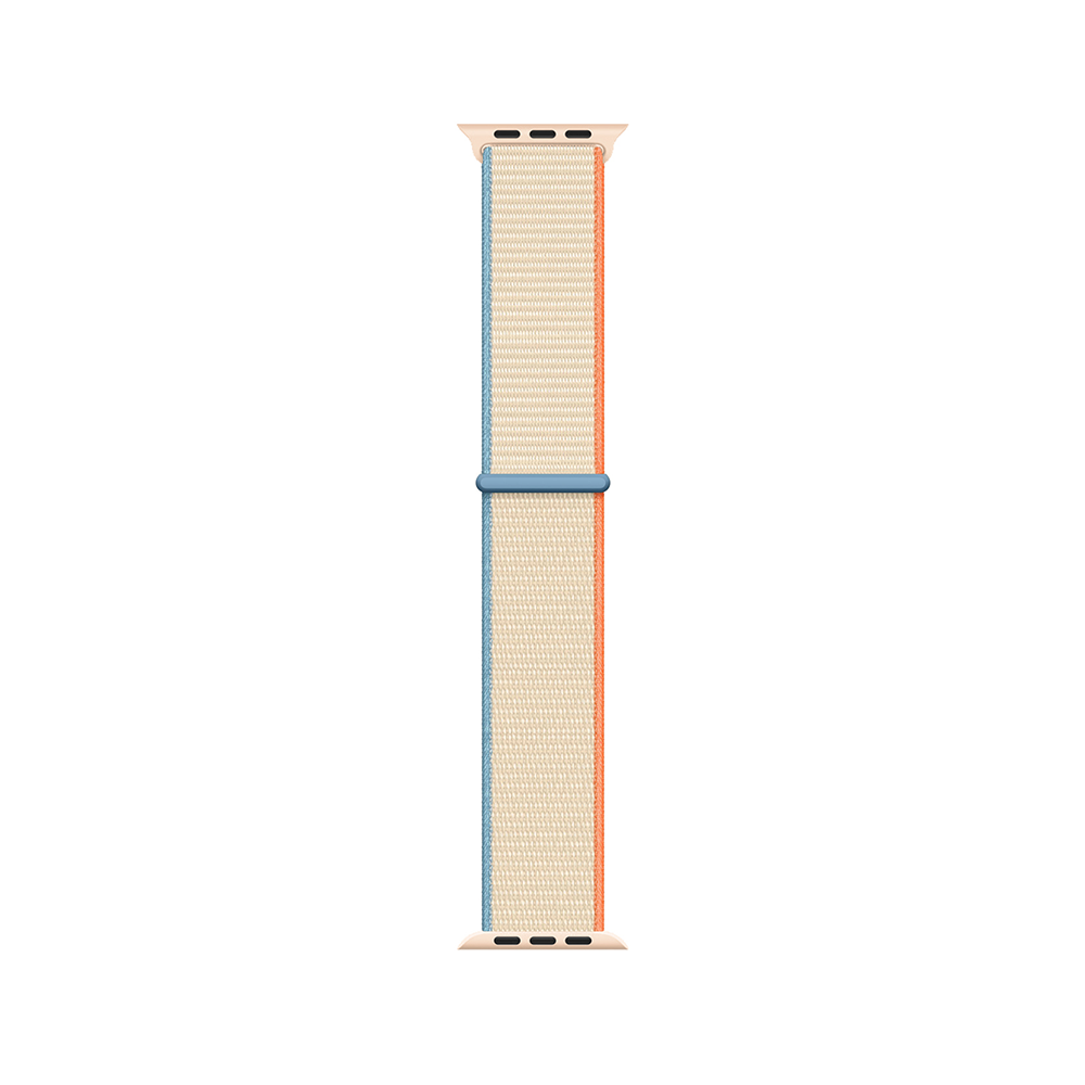 Watch 7 45mm Kordon Band-03 Serisi Hasır Strap Kayış-Krem