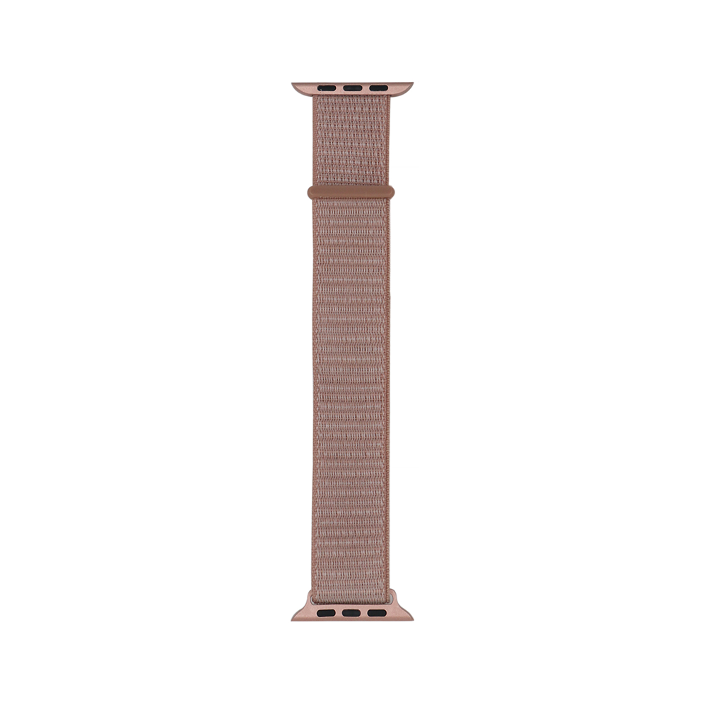 Watch 7 45mm Kordon Band-03 Serisi Hasır Strap Kayış-Rose pembe