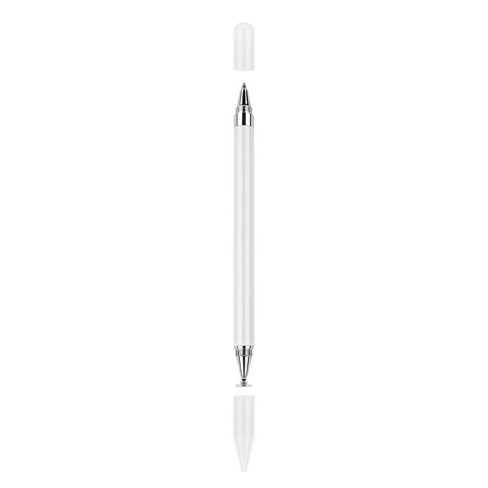 Zore Pencil 13 Universal Dokunmatik Stylus Kalem-Beyaz