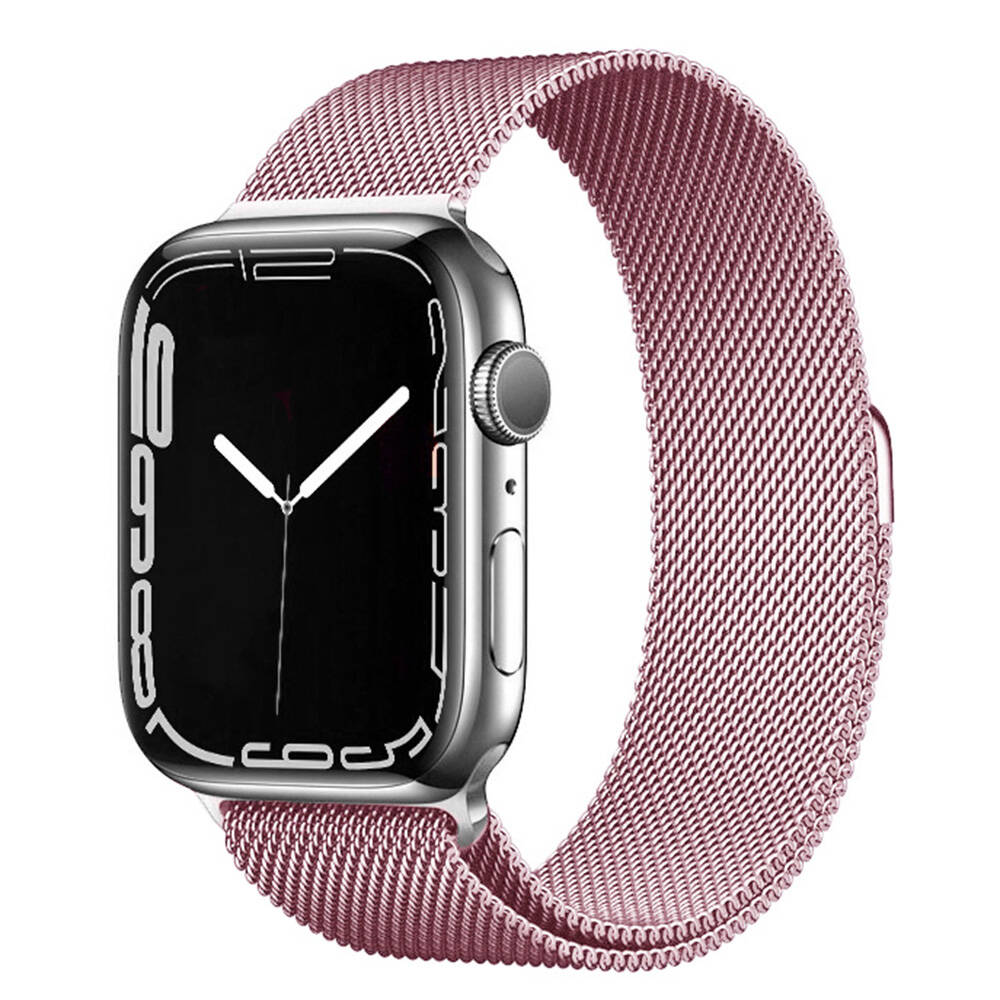 Watch 42mm Zore Band-01 Metal Kordon-Pembe
