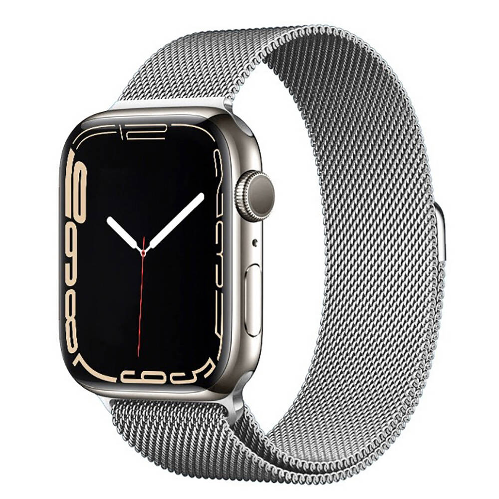 Watch Ultra 49mm Zore Band-01 Metal Kordon-Gümüş