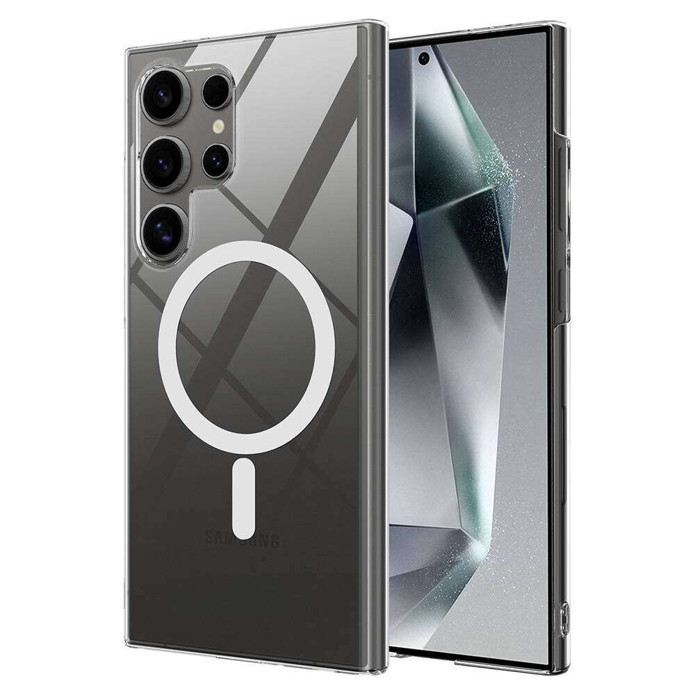 Galaxy Uyumlu S24 Ultra Kılıf Kamera Korumalı M-safe Sert PC Zore Porto Kapak