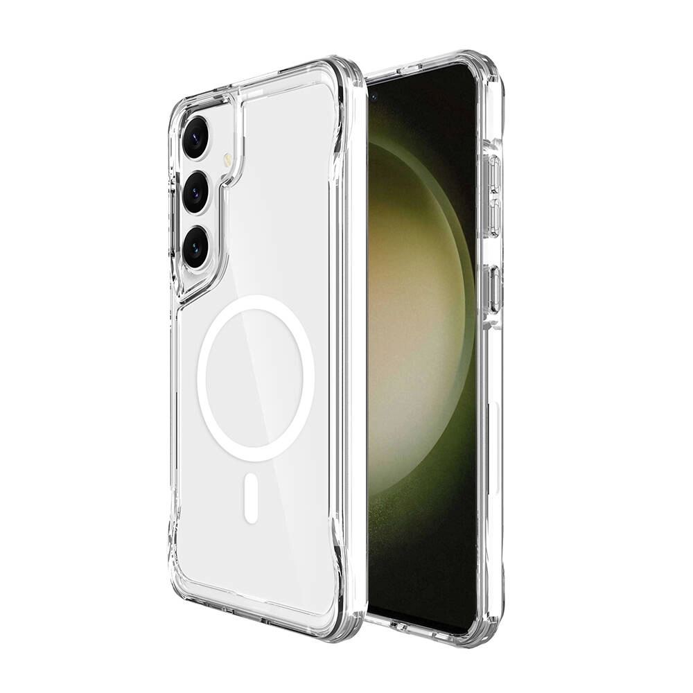 Galaxy Uyumlu S24 Plus Kılıf Zore M-safe Şarj Özellikli T-Max M-safe Kapak