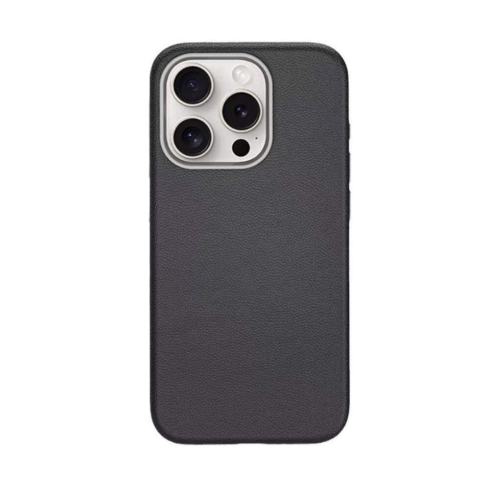 iPhone Uyumlu 14 Pro Max Kılıf M-safe Şarj Özellikli PU Deri Zore Adora Kapak