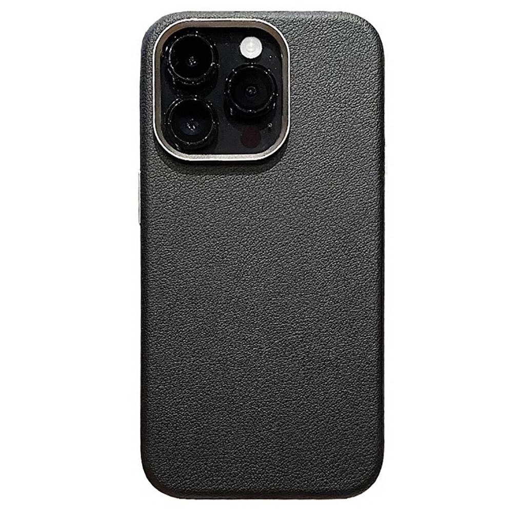 iPhone Uyumlu 15 Pro Max Kılıf M-safe Şarj Özellikli PU Deri Zore Adora Kapak