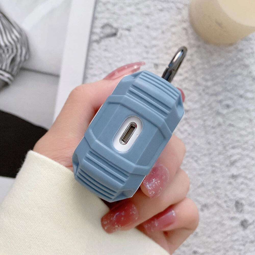 Airpods Uyumlu Zore Airbag 35 Darbelere Karşı Dayanıklı Düğmeli Kılıf