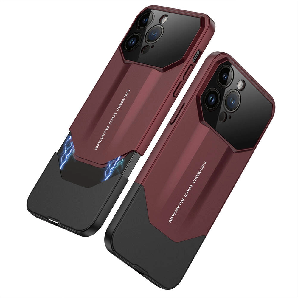 iPhone Uyumlu 14 Pro Max Kılıf Çift Parçalı Zore Ays Pro İkili Kapak