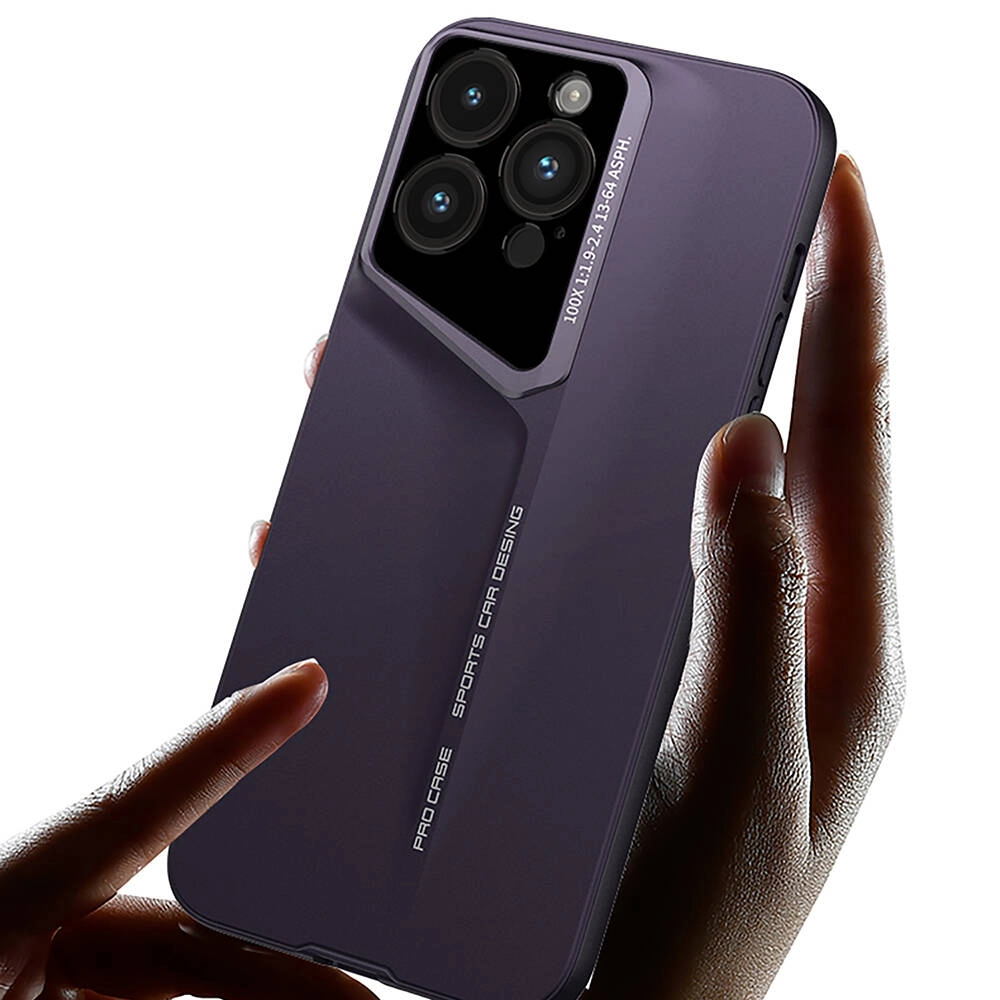 iPhone Uyumlu 14 Pro Max Kılıf Ultra İnce Kamera Korumalı Sert Rubber Zore Procase Kapak