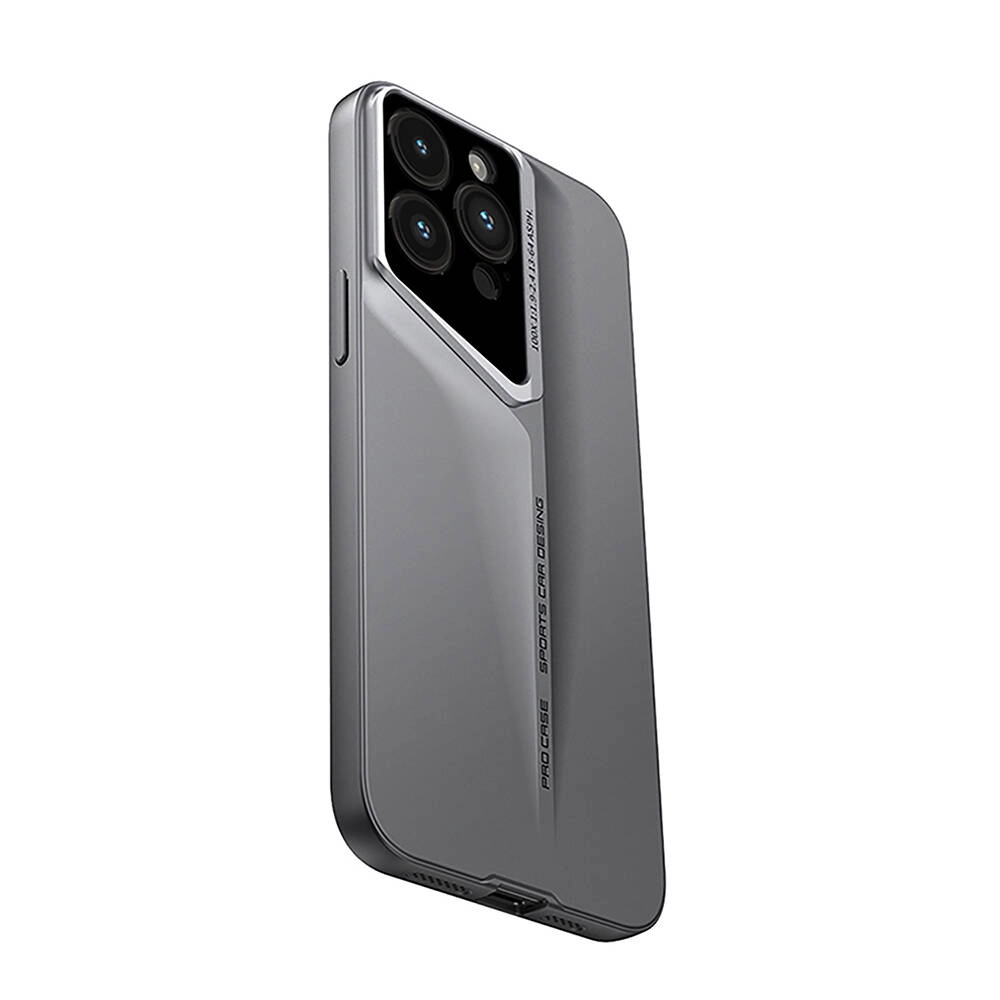 iPhone Uyumlu 15 Pro Kılıf Ultra İnce Kamera Korumalı Sert Rubber Zore Procase Kapak