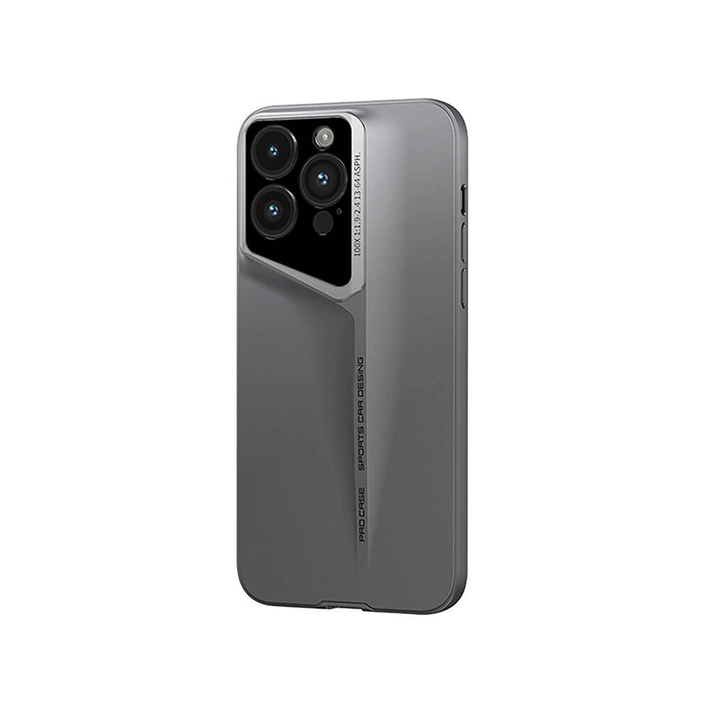 iPhone Uyumlu 15 Pro Kılıf Ultra İnce Kamera Korumalı Sert Rubber Zore Procase Kapak