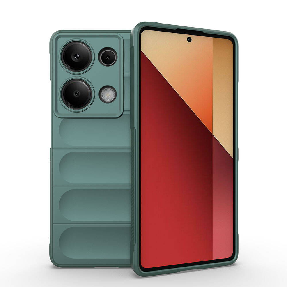 Xiaomi Uyumlu  Redmi Note 13 Pro 4G Kılıf Esnek TPU Oyuklu Arka Yüzey Tasarımlı Zore Etnik Silikon Kapak