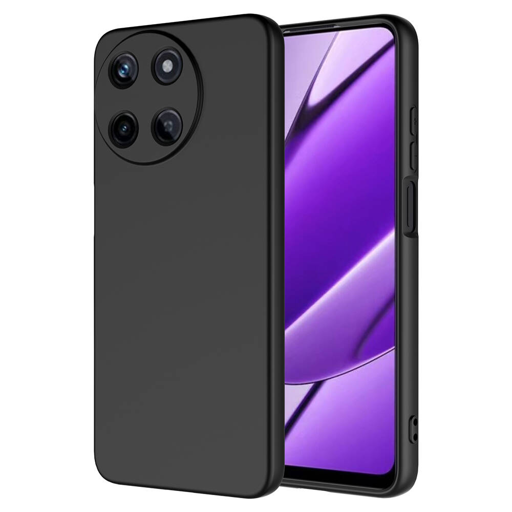 Realme 11 4G Kılıf Zore Mara Lansman Kapak-Siyah