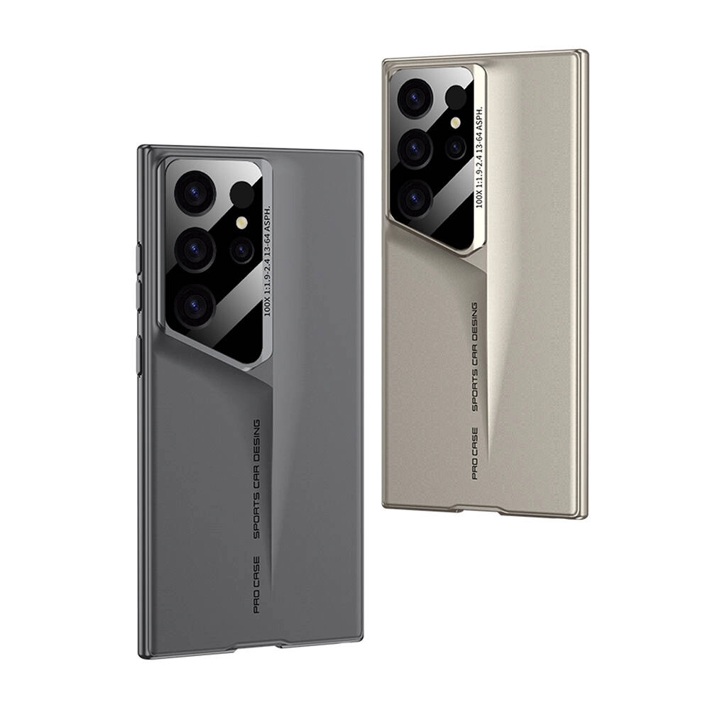 Galaxy Uyumlu S23 Ultra Kılıf Ultra İnce Kamera Korumalı Sert Rubber Zore Procase Kapak
