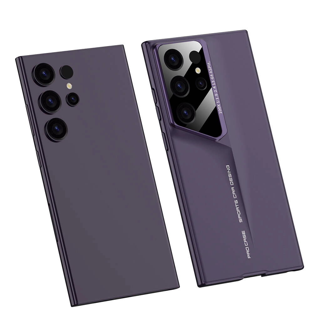 Galaxy Uyumlu S23 Ultra Kılıf Ultra İnce Kamera Korumalı Sert Rubber Zore Procase Kapak