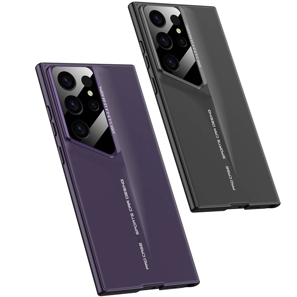 Galaxy Uyumlu S23 Ultra Kılıf Ultra İnce Kamera Korumalı Sert Rubber Zore Procase Kapak