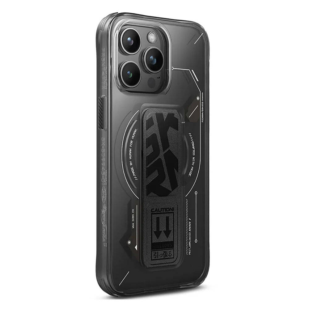 iPhone%20Uyumlu%2015%20Pro%20Kılıf%20M-safe%20Şarj%20Özellikli%20Teknoloji%20Desenli%20Standlı%20Skinarma%20Helio%20Kapak-Siyah