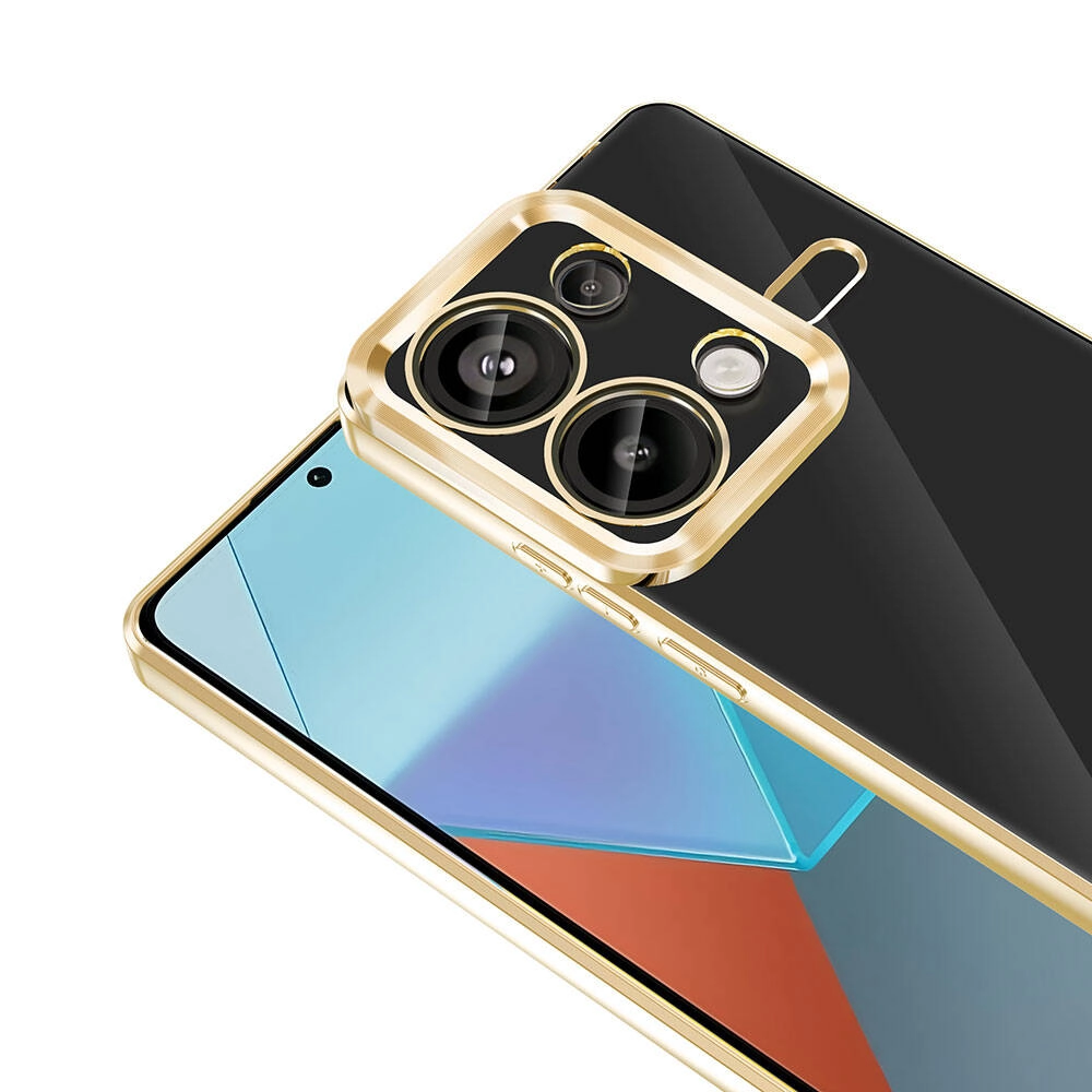 Xiaomi Uyumlu  Redmi Note 13 Pro 4G Kılıf Kamera Korumalı Logo Gösteren Zore Omega Kapak