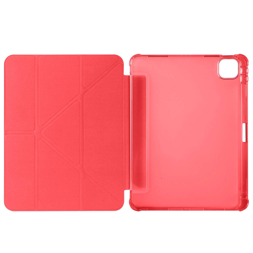 iPad Uyumlu Air 11 2024 Kılıf Zore Tri Folding Kalem Bölmeli Standlı Kılıf