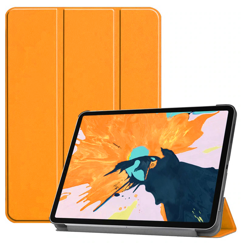iPad Uyumlu Air 11 2024 Zore Smart Kapak Standlı 1-1 Kılıf-Turuncu