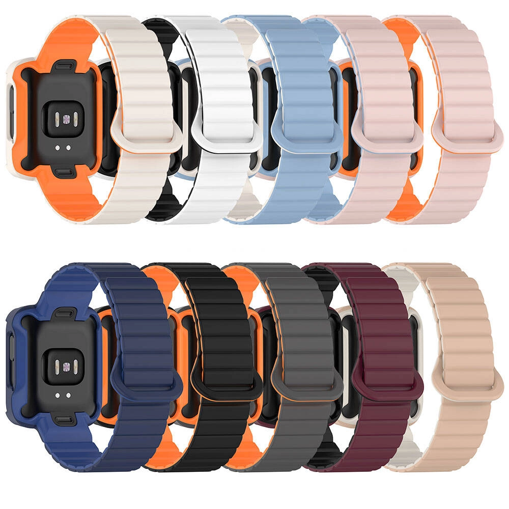 Xiaomi Uyumlu  Redmi Watch 1 Silikon Kordon Zore KRD-105 Strap Kayış