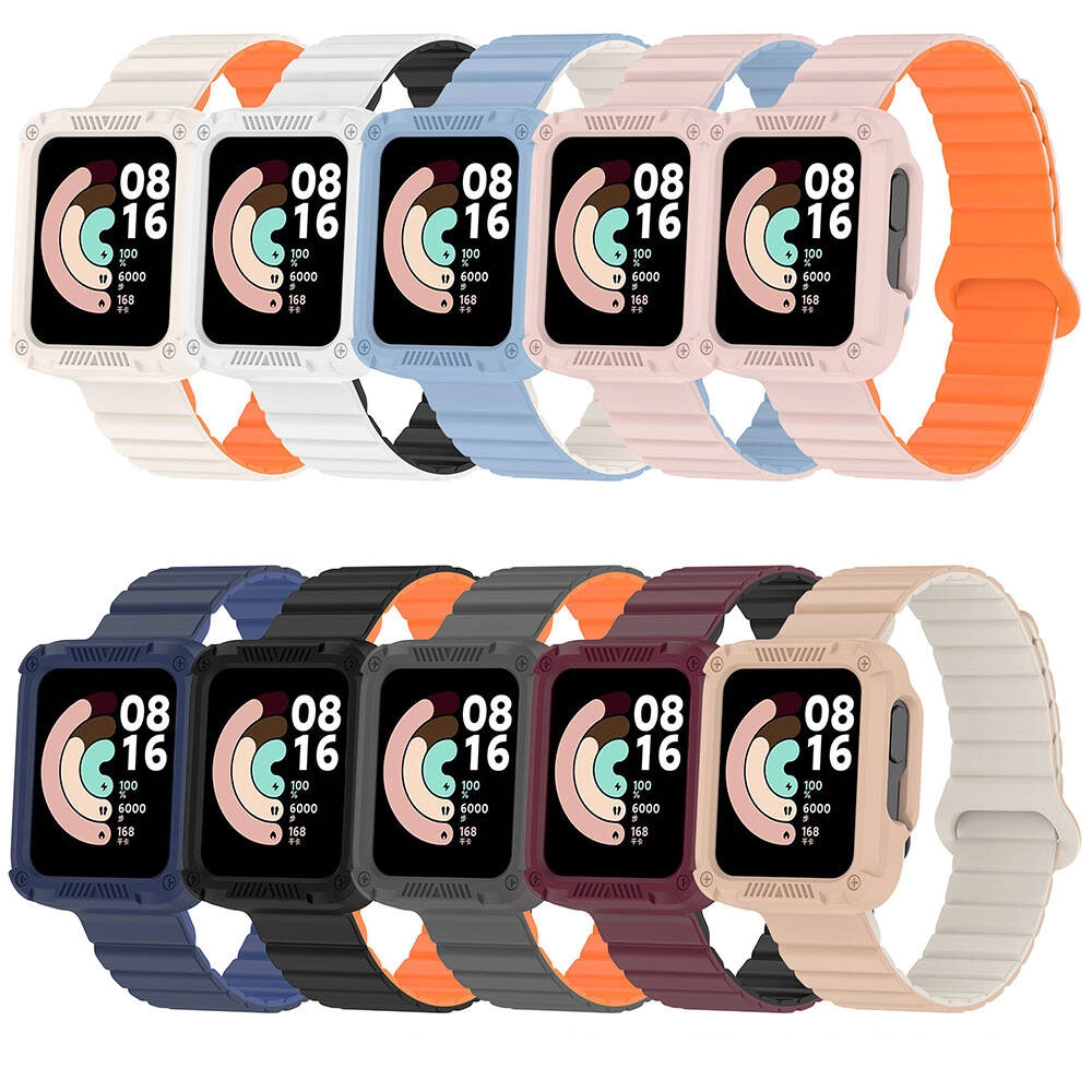 Xiaomi Uyumlu  Redmi Watch 2 Silikon Kordon Zore KRD-105 Strap Kayış